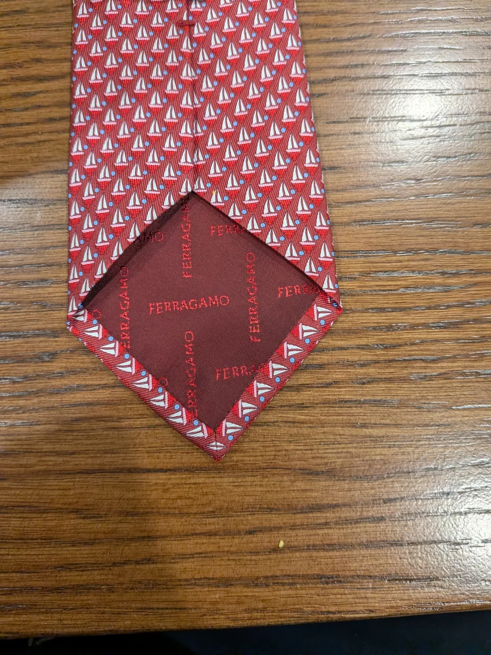 Salvatore Ferragamo silk tie